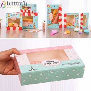 Buttterfly กล่องกระดาษแข็ง 2 4 6 ช่อง สําหรับใส่คุ้กกี้ เค้ก ตังเม 2 4 6 ช่อง 10 ชิ้น ต่อล็อต