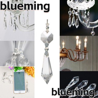 Blueming2 โคมไฟระย้าคริสตัล ปริซึม 38 มม. สําหรับแขวนตกแต่ง 10 ชิ้น