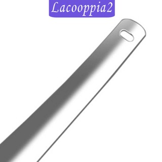 [Lacooppia2] ช้อนรองเท้า สเตนเลส แบบพกพา ทนทาน สําหรับรองเท้าผ้าใบ เหมาะกับฤดูร้อน