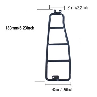 อะไหล่บันไดหลัง โลหะ อุปกรณ์เสริม สําหรับรถไต่หินบังคับ 1:10 1/10 LC80 Trxs TRX4 SCX10