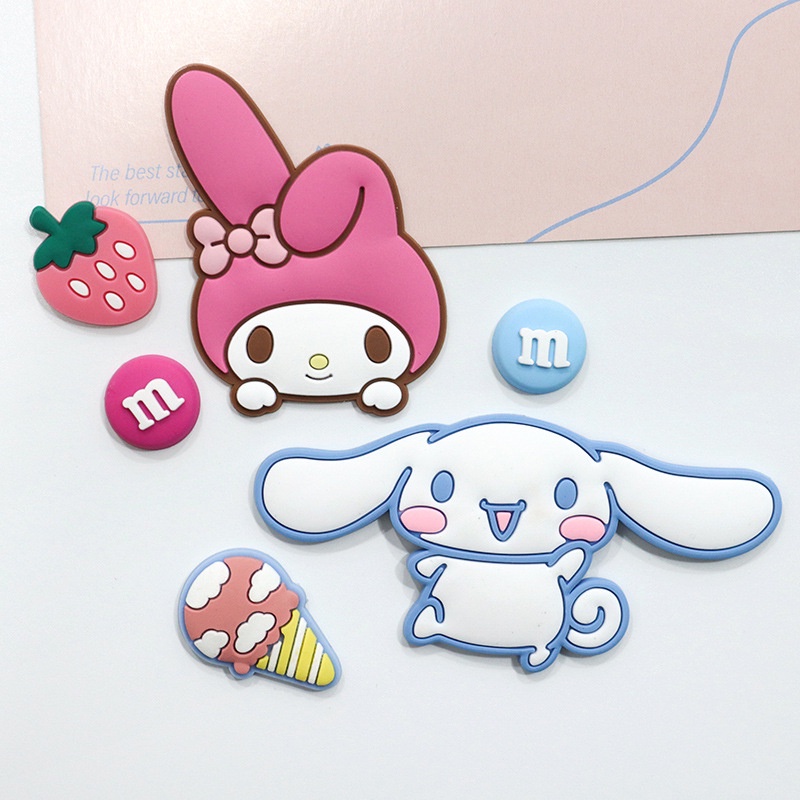 แผ่นยางซิลิโคนนิ่ม ลายการ์ตูนวัว สุนัข แมว DIY สําหรับตกแต่งโทรศัพท์มือถือ รองเท้าแตะ กระเป๋าเดินทาง