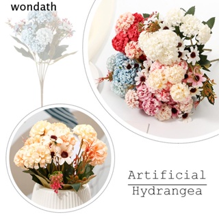 Wonda ช่อดอกไฮเดรนเยียประดิษฐ์ 15 ดอก สําหรับตกแต่งบ้าน