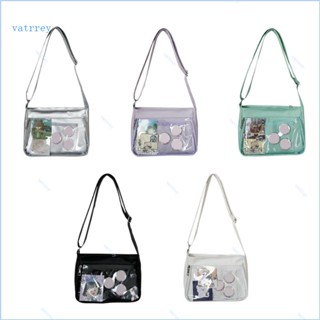 Va ญี่ปุ่น ฮาราจูกุ Ita กระเป๋าสําหรับผู้หญิง ใส กระเป๋า Itabag เครื่องแบบนักเรียนมัธยม JK กระเป๋าสะพายข้าง