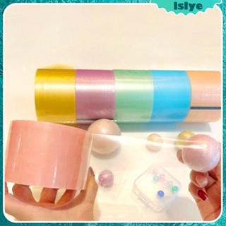 [Lslye] เทปลูกบอลเหนียว 6 สี 6 ชิ้น สําหรับบ้าน โรงเรียน DIY