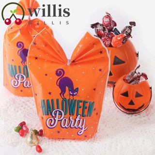 Willis ถุงขนม คุกกี้ ขนมขบเคี้ยว ทนทาน สําหรับตกแต่งปาร์ตี้ฮาโลวีน