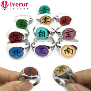 Lveror แหวนคอสเพลย์ Itachi สร้างสรรค์ เครื่องประดับ สําหรับปาร์ตี้ ของขวัญ