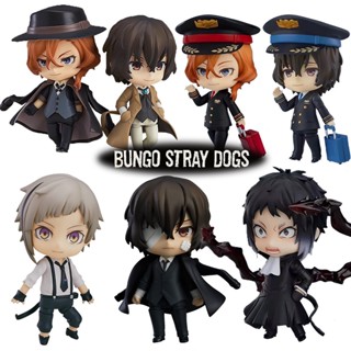 โมเดลฟิกเกอร์ Nendoroid Bungo Stray Dogs Dazai Osamu Nakahara Chuuya Ryunosuke Akutagawa ของเล่นสะสม สําหรับเด็ก