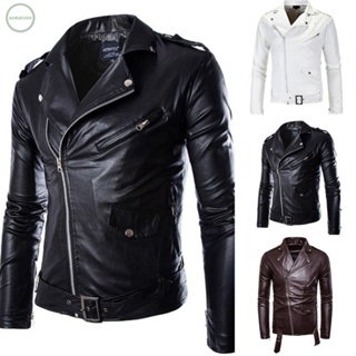 GORGEOUS~Coat Autumn Daily Gift Holiday Lapel Long Sleeve Motorcycle Solid Color