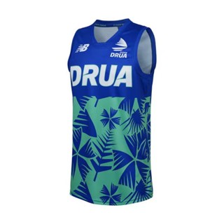 เสื้อกีฬารักบี้ ลายทีม Fijian Drua Super Rugby Basket Ball Singlet 2023