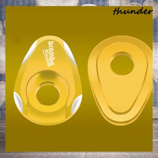 Thunder อะแดปเตอร์ปะเก็นไฟเลี้ยว ด้านหน้า อุปกรณ์เสริม สําหรับรถจักรยานยนต์ 1 คู่