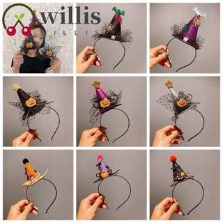 Willis ที่คาดผมฮาโลวีน ที่คาดผมค้างคาว ดาว ค้างคาว น่ารัก สไตล์ผี แม่มด หมวกฟักทอง ที่คาดผมเทศกาล