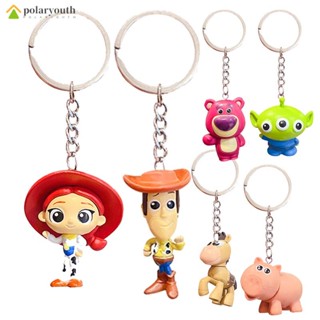 โมเดลฟิกเกอร์ การ์ตูนดิสนีย์ Toy Story สําหรับตกแต่งรถยนต์ 8 ชิ้น ต่อชุด