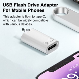 Cha อะแดปเตอร์ Type-C ชาร์จเร็ว Type C เป็น 8pin ความเร็วสูง สําหรับ Iphone ipad