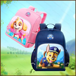 Kira PAW Patrol Chase กระเป๋าเป้สะพายหลัง กันน้ํา ความจุขนาดใหญ่ อเนกประสงค์ สําหรับเด็กนักเรียน 1-3