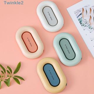 Twinkle กล่องใส่สบู่ สองชั้น ระบายน้ํา PP กันลื่น สร้างสรรค์ คุณภาพสูง สําหรับเรือคายัค ห้องครัว