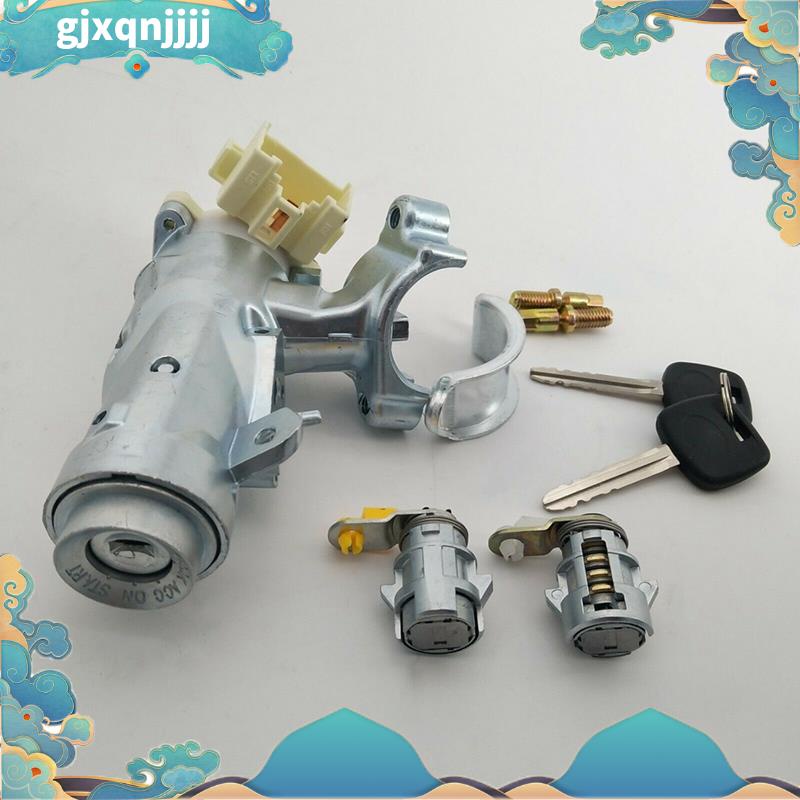 สวิตช์ล็อคพวงมาลัย พร้อมกุญแจ 2 ชิ้น สําหรับ Toyota Hilux 1997-2005 Gjxqnjjj