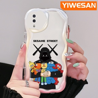 เคสโทรศัพท์มือถือแบบนิ่ม ใส กันกระแทก ลายการ์ตูน Sesame Street สําหรับ Samsung galaxy A11 M11 A10