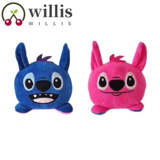 Willis Marvel Baby Stitch นุ่มสองด้านกลับด้านได้ Yoda Star Wars ตุ๊กตาเด็กตุ๊กตาอารมณ์พลิกของเล่น