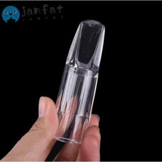Janfat หัวขลุ่ยคริสตัล ABS แบบใส ทนทาน อุปกรณ์เสริม สําหรับแซกโซโฟน