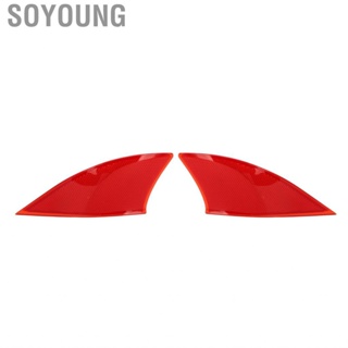 Soyoung Rear Bumper Reflector  Colorfast Red Strong Reflective Strip Fit For IS200t IS250 IS300 IS350