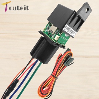 Tcuteit รีเลย์ระบุตําแหน่ง GPS ขนาดเล็ก สําหรับรถยนต์