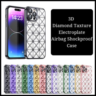 เคสโทรศัพท์มือถือ กันกระแทก แต่งกลิตเตอร์ ลายเพชร 3D สําหรับ IPhone 14 Pro Max 14 Plus 14 Pro 14 13 Pro Max 13 Pro 13 12 Pro Max 12 Pro 12 11