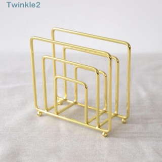 Twinkle เครื่องจ่ายกระดาษทิชชู่ แบบตั้งโต๊ะ ทรงสี่เหลี่ยม สีทอง ขนาด 5.4 X 2.16 X 5 นิ้ว สําหรับตกแต่งห้องครัว