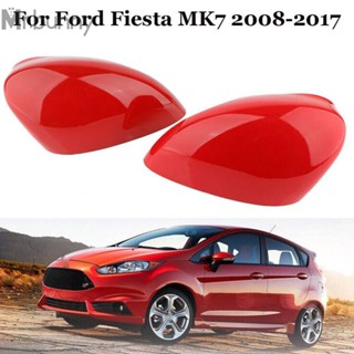 ฝาครอบกระจก คุณภาพสูง สีแดง แบบเปลี่ยน สําหรับ Ford Fiesta MK7 2008 2017