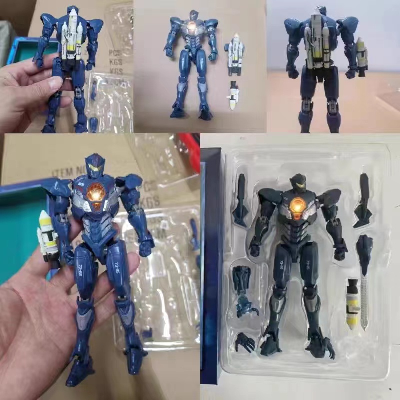 Pacific Rim 2 Action Figure Gipsy Avenger Saber Athena Obsidian Fury Light ตุ๊กตา