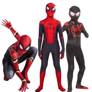 Kts ชุดบอดี้สูท ชุดคอสเพลย์ Spiderman Far From Home Superhero สําหรับปาร์ตี้ฮาโลวีน