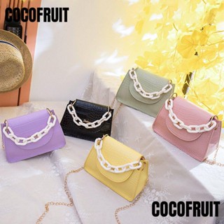 Cocofruit กระเป๋าหนังสะพายไหล่ ทรงโท้ท สวยหรู สําหรับผู้หญิง