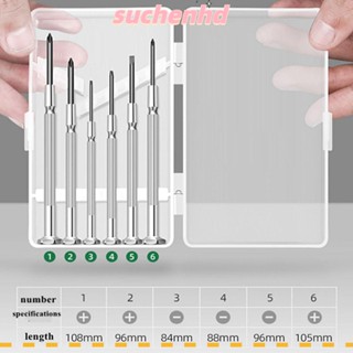 Suchenhd ชุดไขควง 6 in 1 สําหรับซ่อมแซมแว่นตา คอมพิวเตอร์