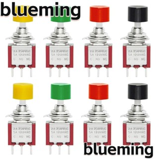 Blueming2 ปุ่มกดสวิตช์ AC 2A 250V 5A 120V SPST 8 ชิ้น