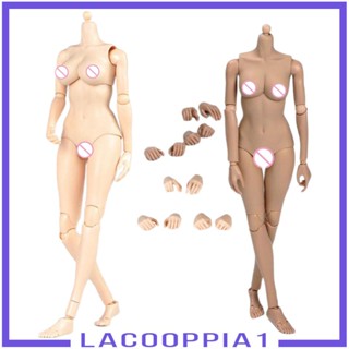 [Lacooppia1] ตุ๊กตาฟิกเกอร์ผู้หญิง สเกล 1:6 ผิวขาว ข้าวสาลี สูง 27 ซม.