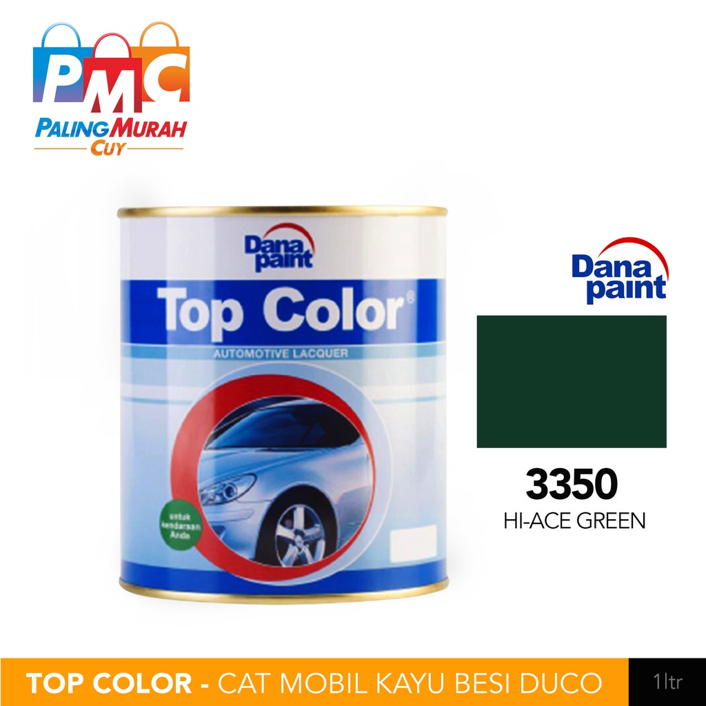 TOP COLOR 3350 Hi-Ace Green - สีรถ Duco Iron Wood