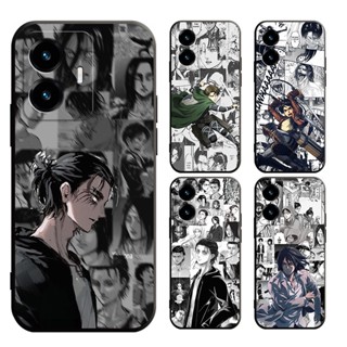 Vivo V27 V27E V25 V25E V11 V11i V15 V17 V19 NEO PRO 1804 1819 5G Attack On Titan Cartoon Phone Case For