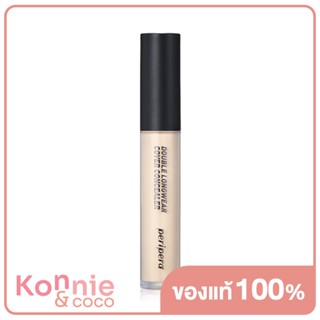 Peripera Double Longwear Cover Concealer 5.5g #01 Pure Ivory.