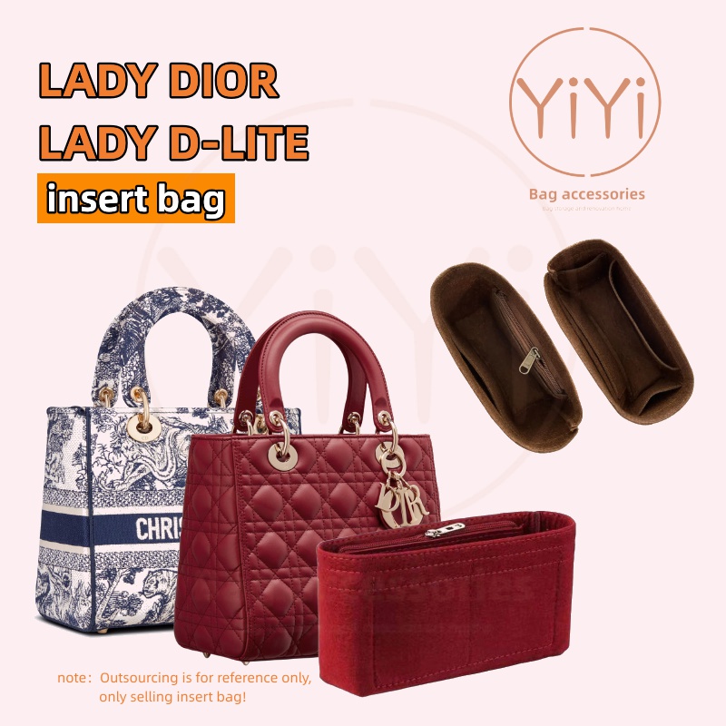 [YiYi]ที่จัดระเบียบกระเป๋า Lady dior/lady D-LITE กระเป๋าด้านใน สำหรับจัดระเบียบของ ประหยัดพื้นที