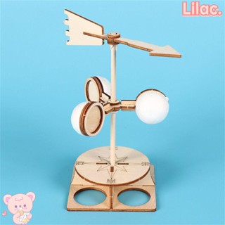 โมเดลฟิสิกส์ LILAC Wind Vane DIY ของเล่นเสริมการเรียนรู้ สําหรับเด็ก