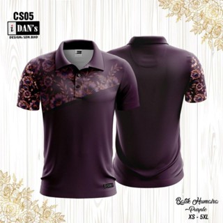 Jersey BATIK HUMAN LELAKI (BERKOLAR) เสื้อเชิ้ต สําหรับผู้ชาย ผู้หญิง