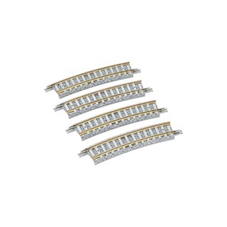 Tomix N เกจวัดรางโค้ง Pc C280-15-Pc F ชุดโมเดลรถไฟ 1194 4 ชิ้น