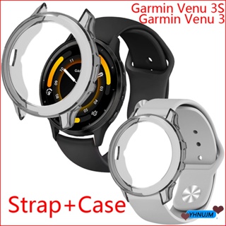 สายนาฬิกาข้อมือซิลิโคน อุปกรณ์เสริม สําหรับ Garmin Venu 3 3S Smart Watch Garmin Venu 3S