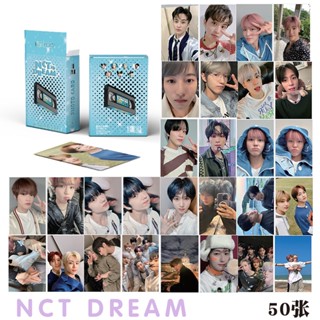 Nct Dream อัลบั้มแฟลชเลเซอร์โฟโต้การ์ด Lomo Card 50 ชิ้น/กล่อง