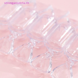 Strongaroetrtu กล่องพลาสติกใส สําหรับใส่เครื่องประดับ สร้อยคอ สร้อยข้อมือ 8x2.3 ซม. 10 ชิ้น