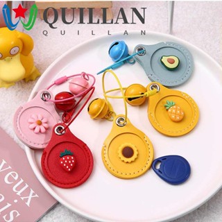 Quillan กระเป๋าใส่บัตร หนัง PU รูปหยดน้ํา และผลไม้ ขนาดเล็ก