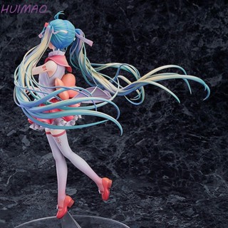 Huimao โมเดลฟิกเกอร์ การ์ตูนอนิเมะ Hatsune MIKU DOLL MIKU พร็อพเครื่องประดับ สําหรับตกแต่งบ้าน เก็บสะสม V4