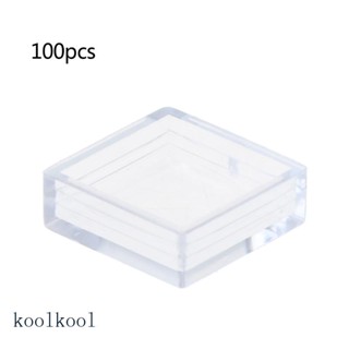 Kool ฝาครอบปุ่มกด ป้องกันฝุ่น ใช้งานง่าย 100 ชิ้น