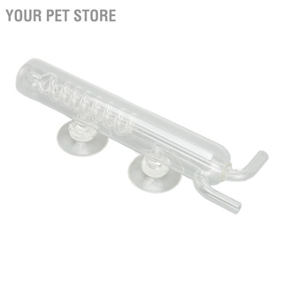 Your Pet Store คาร์บอนไดออกไซด์Bubble Counterแก้วคริสตัลโปร่งใสสูงCO2 เกลียวBubble CounterสำหรับAquarium Fish TANK