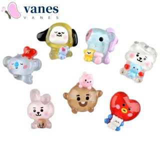 Vanes1 แผ่นสติกเกอร์เรซิ่นใส รูปตุ๊กตา B-T-S KPOP Star Diy สําหรับตกแต่งโทรศัพท์มือถือ