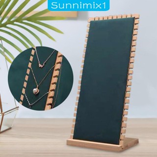 [Sunnimix1] ขาตั้งโชว์เครื่องประดับ สร้อยคอ พร้อมแผ่นรอง ถอดออกได้